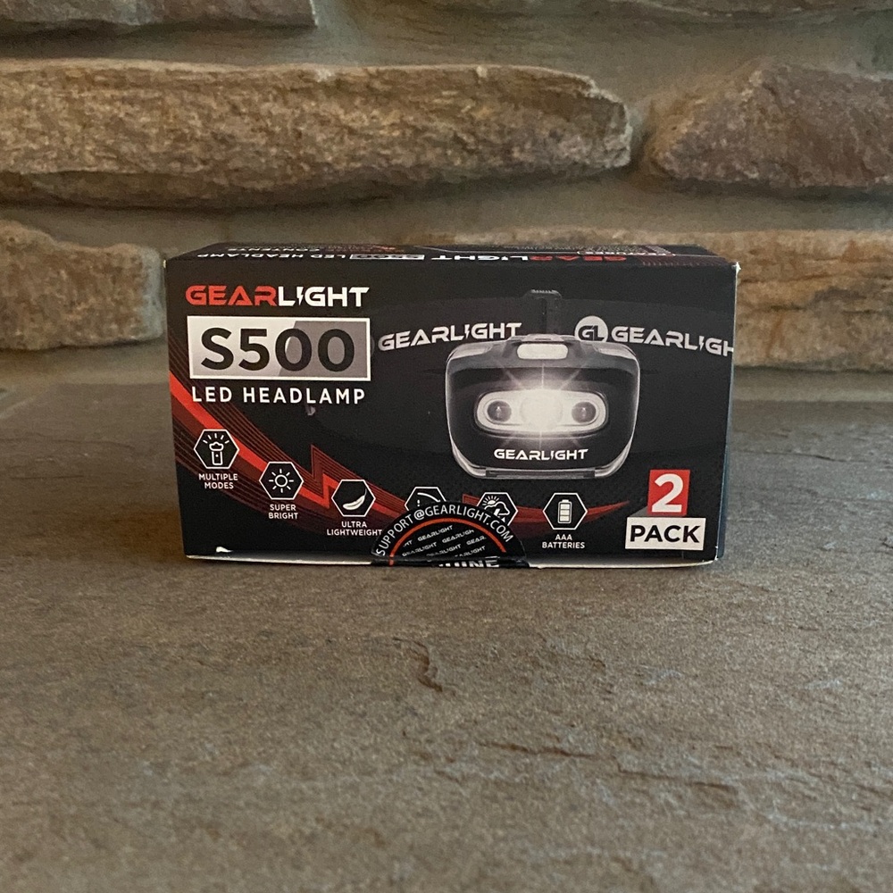 GearLight S500 LED Headlamp (2 pack)